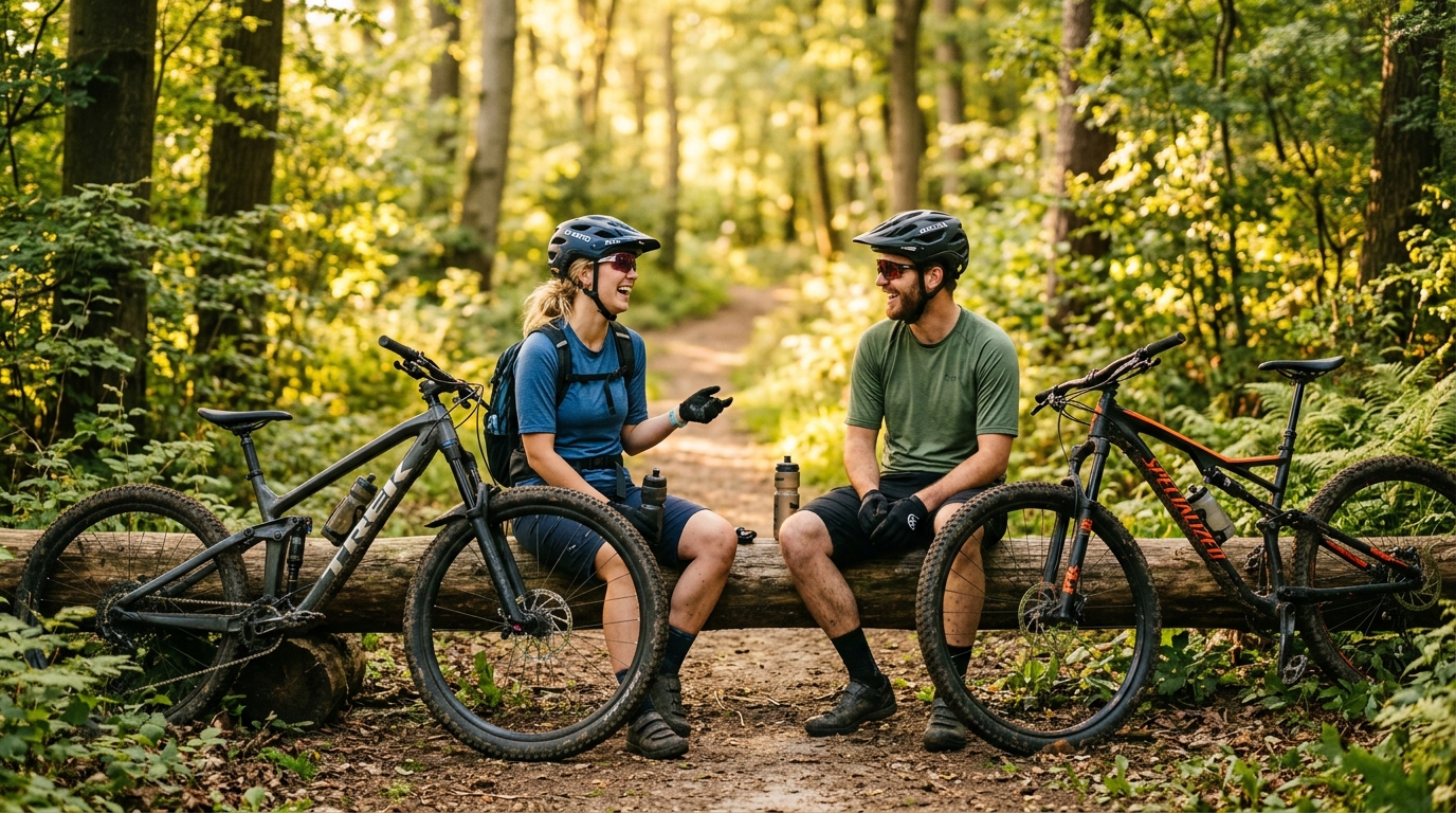 Cykling og mountainbike makkere